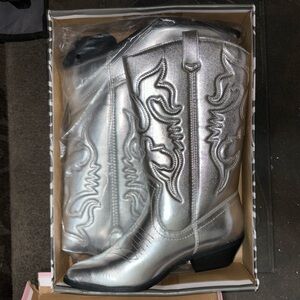 Silver Boots